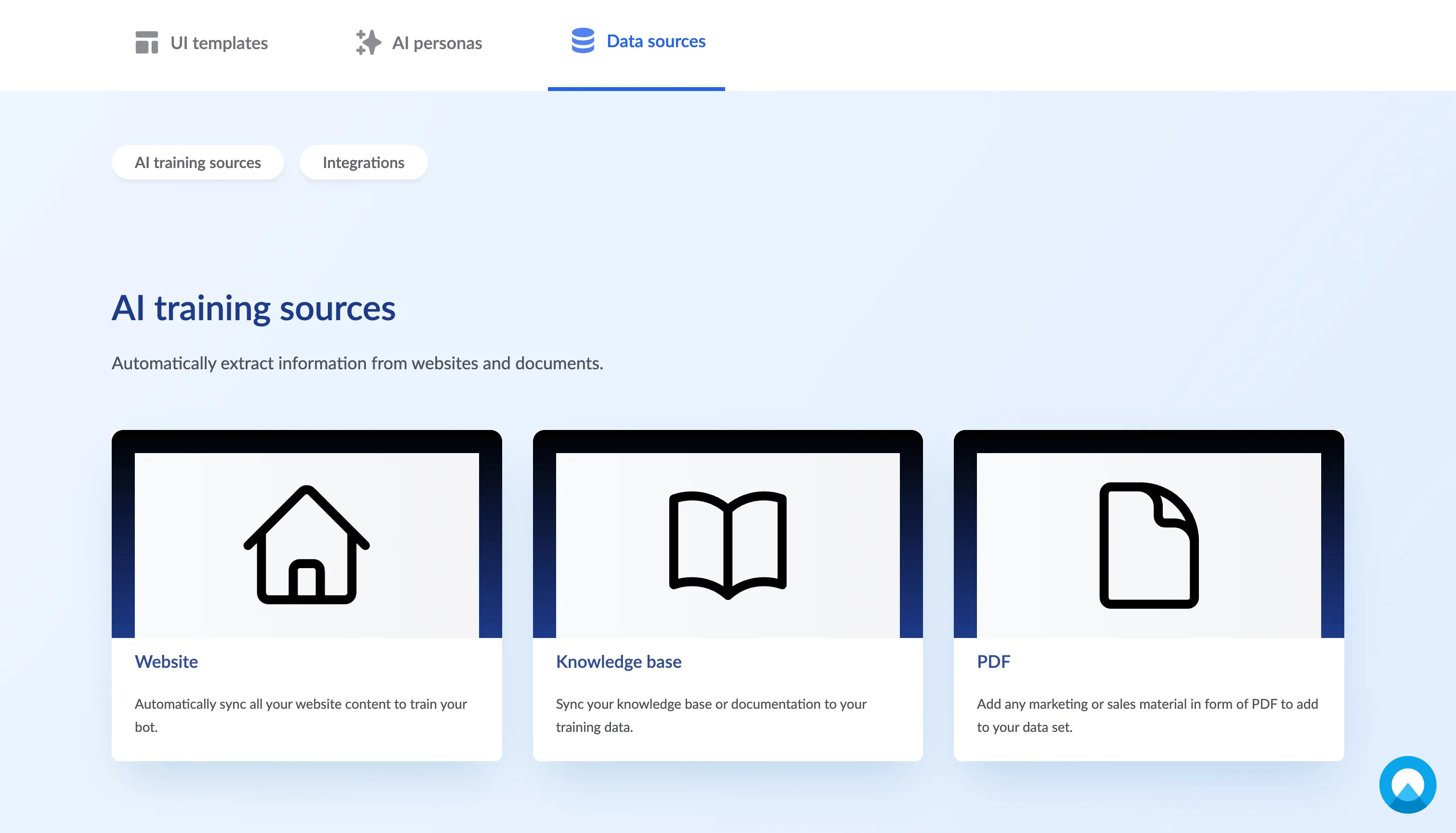Data sources you can use to train your AI